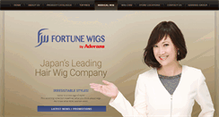 Desktop Screenshot of fortunewigs.com.sg